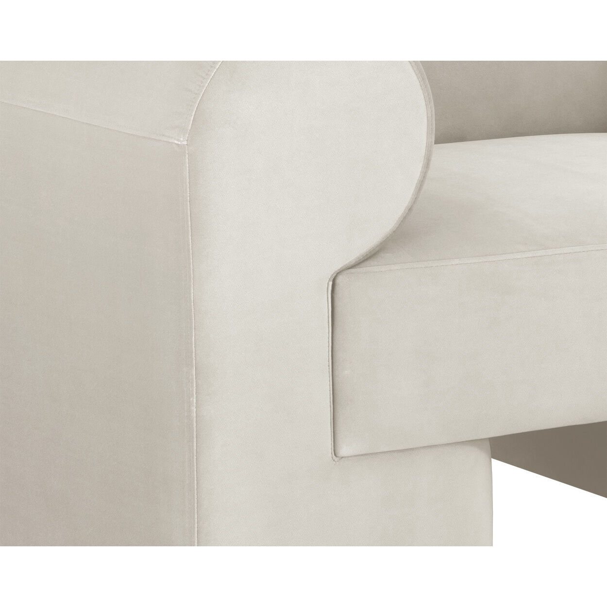 Ionic Meg Taupe Armchair